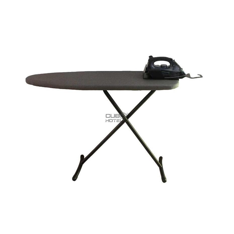 KIT Ironing Board + Cover + Support + Iron with Steam